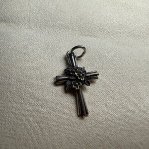 James Avery Growing in Faith Cross Charm